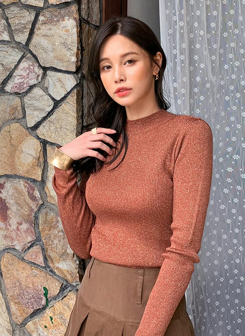 バックカットアウトニット・全3色