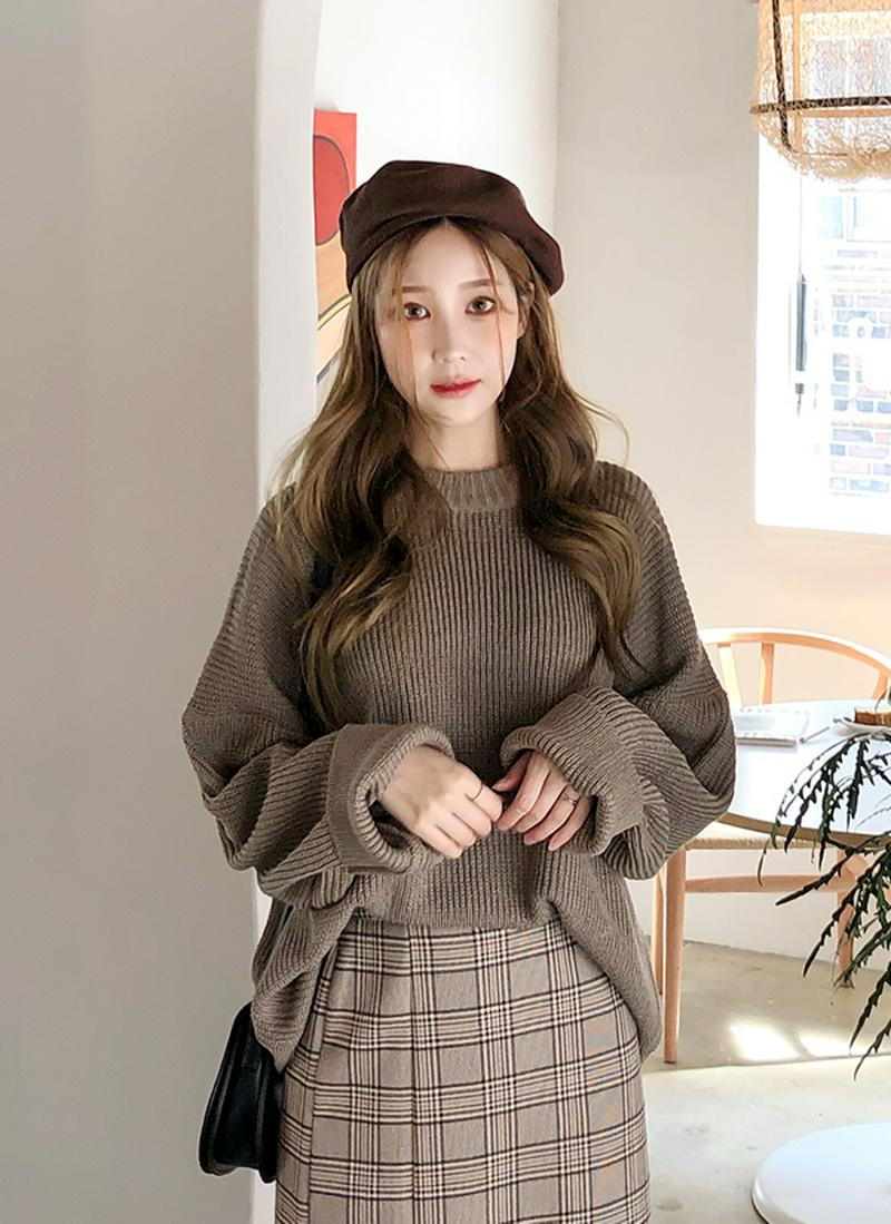 ルーズフィットニット