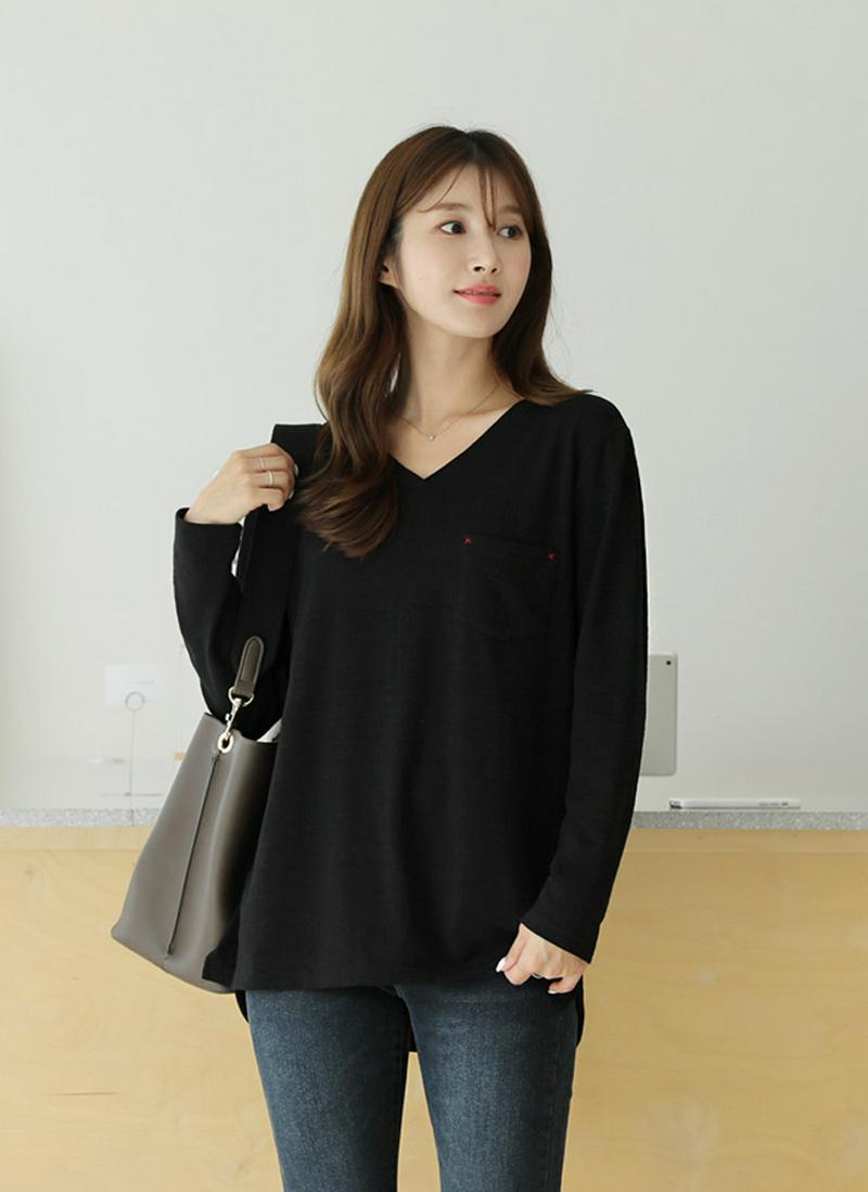 ポケットポイント長袖Tシャツ