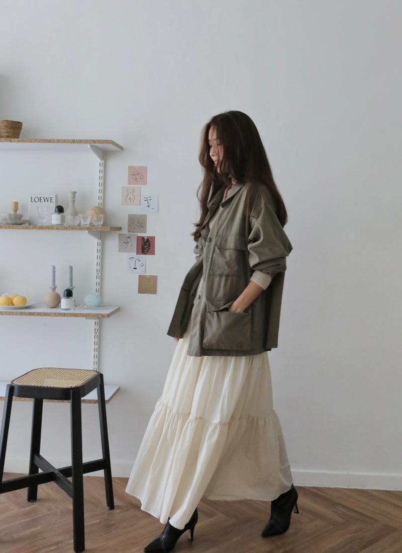 ミリタリー風ジャケット