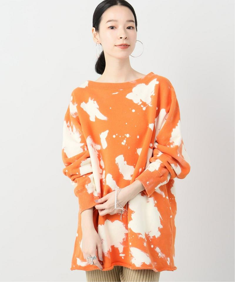 textile design by NOMA t.d. ボートネックプルオーバー