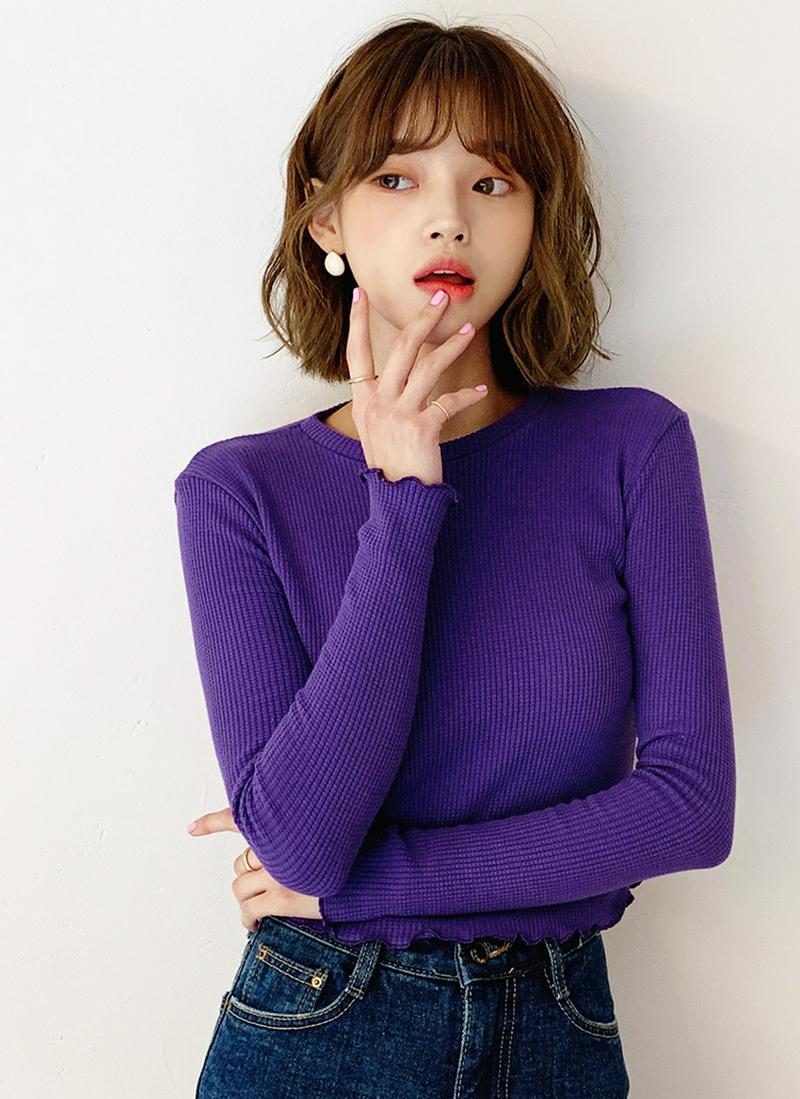 メロウヘムワッフルTシャツ・全4色