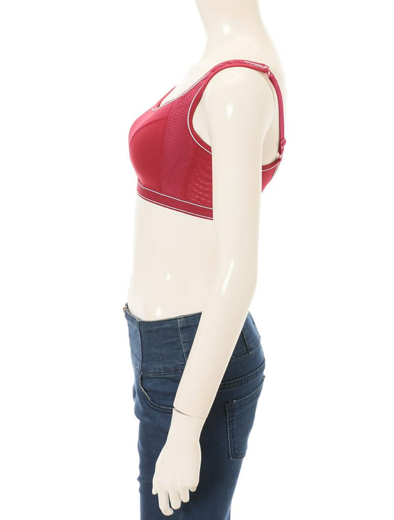 カラーラインメッシュブラトップウェア