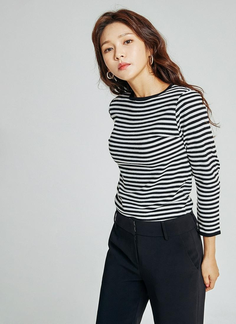 ソフトボーダーニット