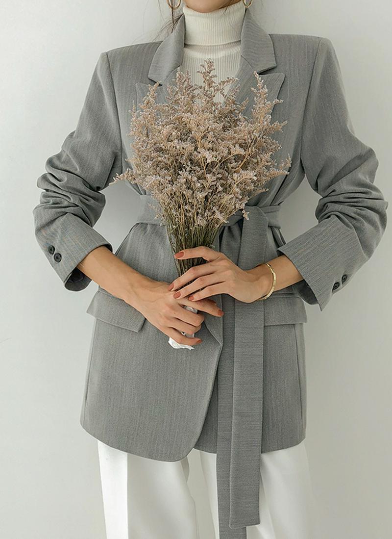 ヒモSETヘリンボーンジャケット