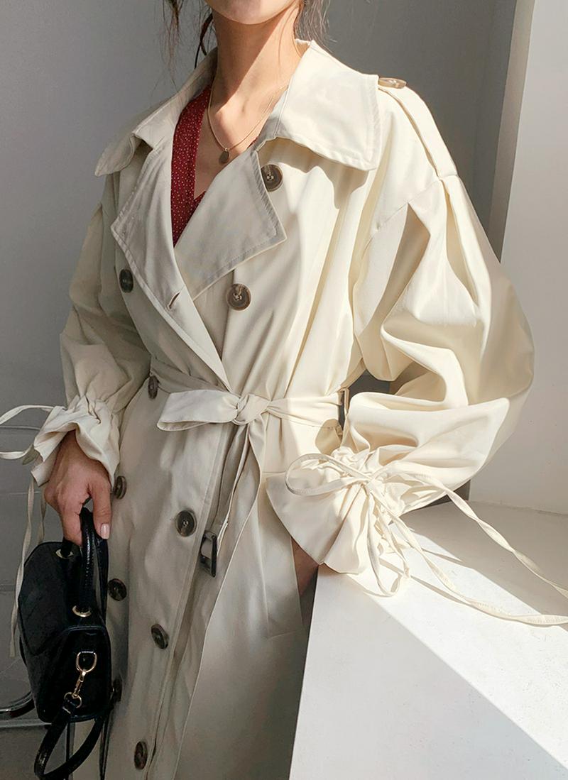 ベルトSETドロストスリーブジャケット・全2色