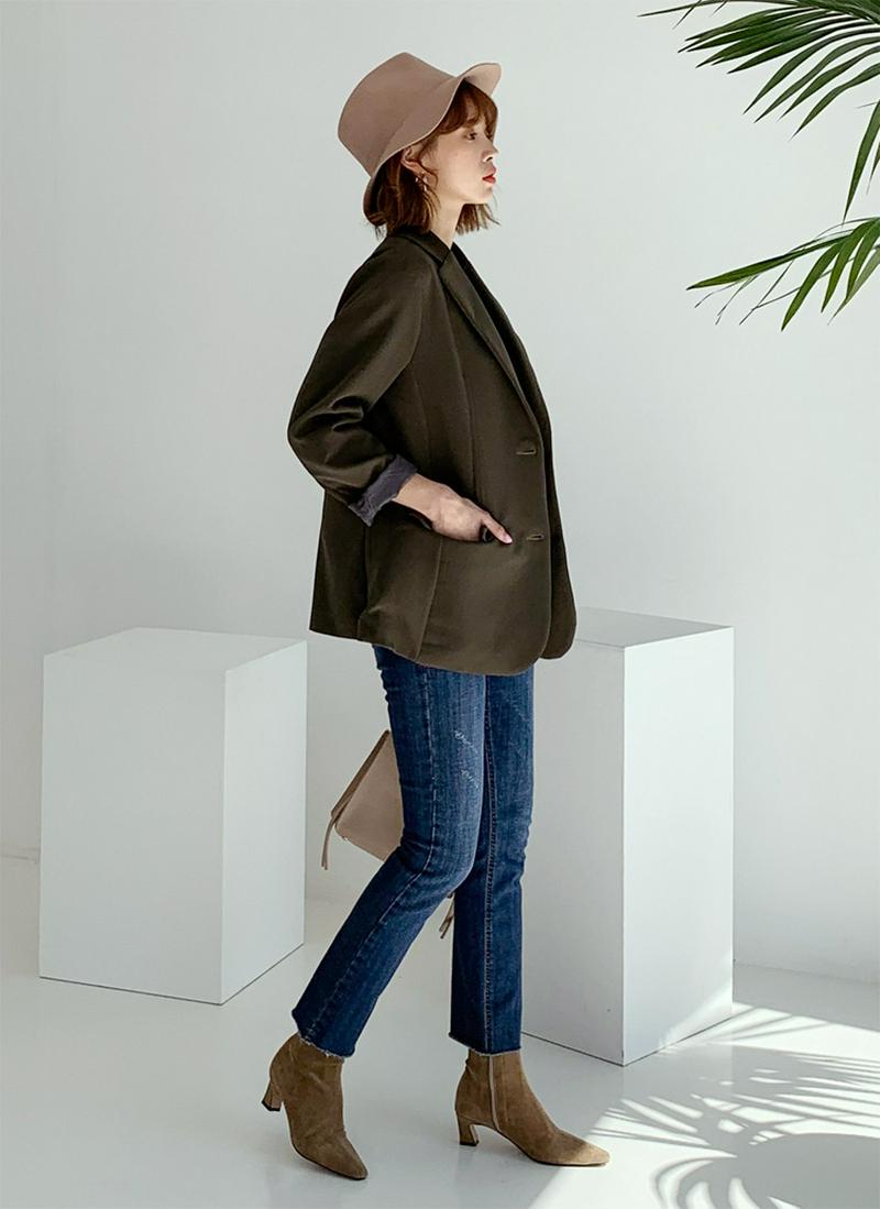 ツーボタンジャケット・全4色