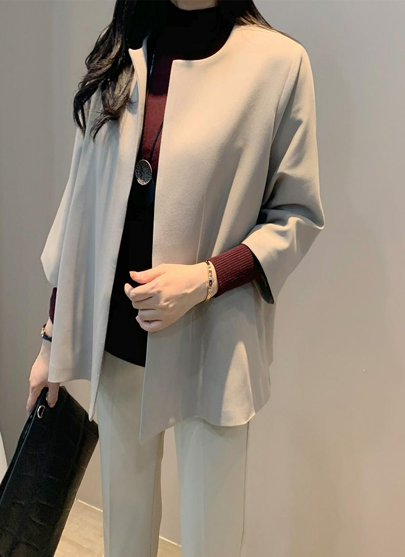 オーバーフィットプレーンジャケット