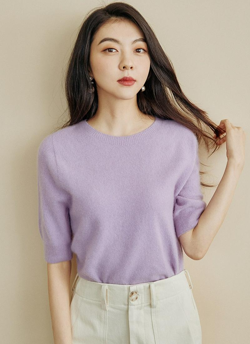 ファーブレンドニット