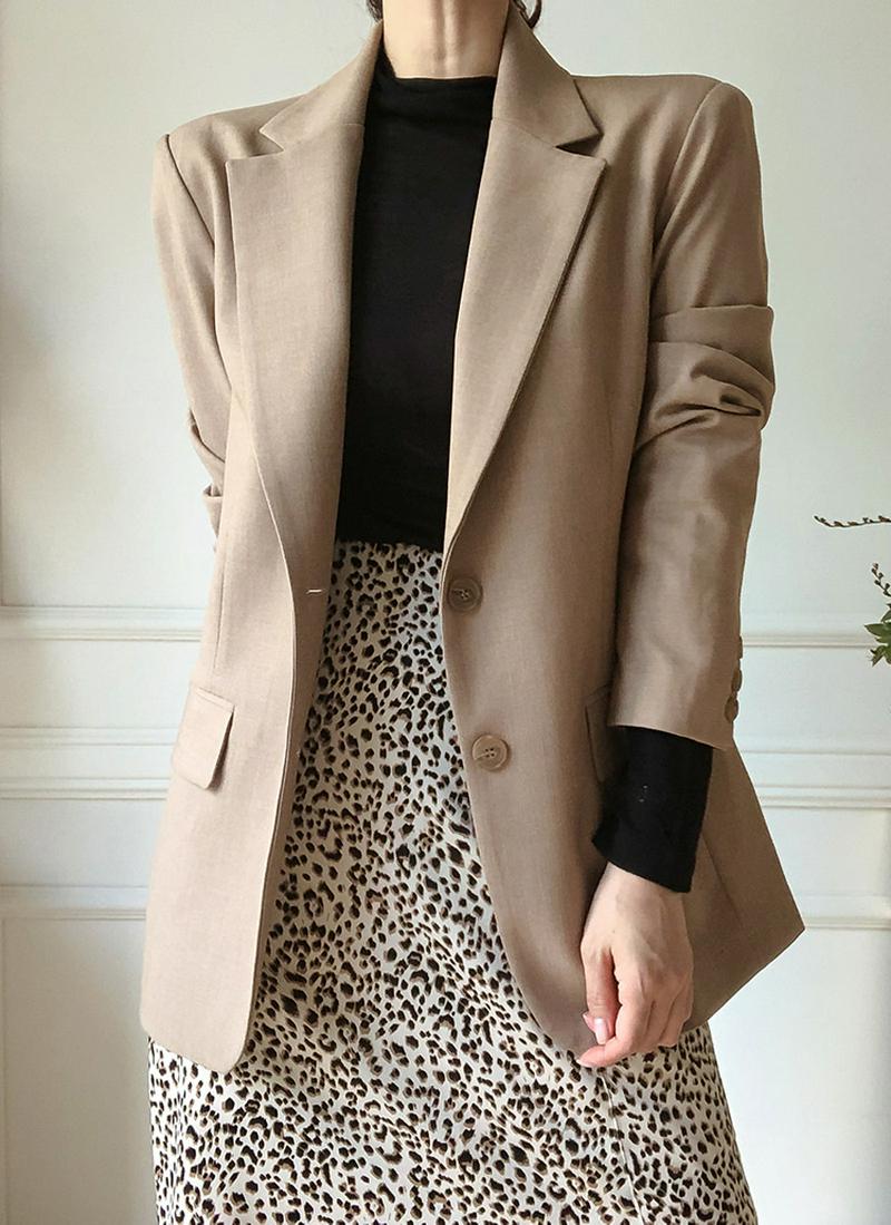 シングルボタンジャケット