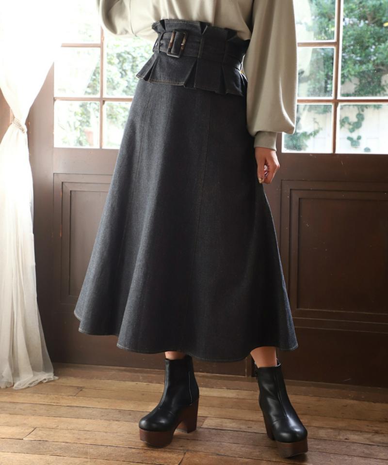 One After Another Nice Claup ワンアフターアナザーナイスクラップ の コルセット付きフレアスカート Parte