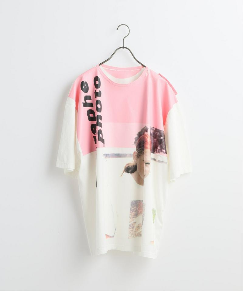 【UN PORTABLE／アン ポータブル】 PHOTOGRAPHY Girl：Tシャツ
