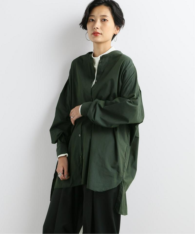 【GALLEGO DESPORTES/ギャレゴデスポート】ノーカラーシャツ