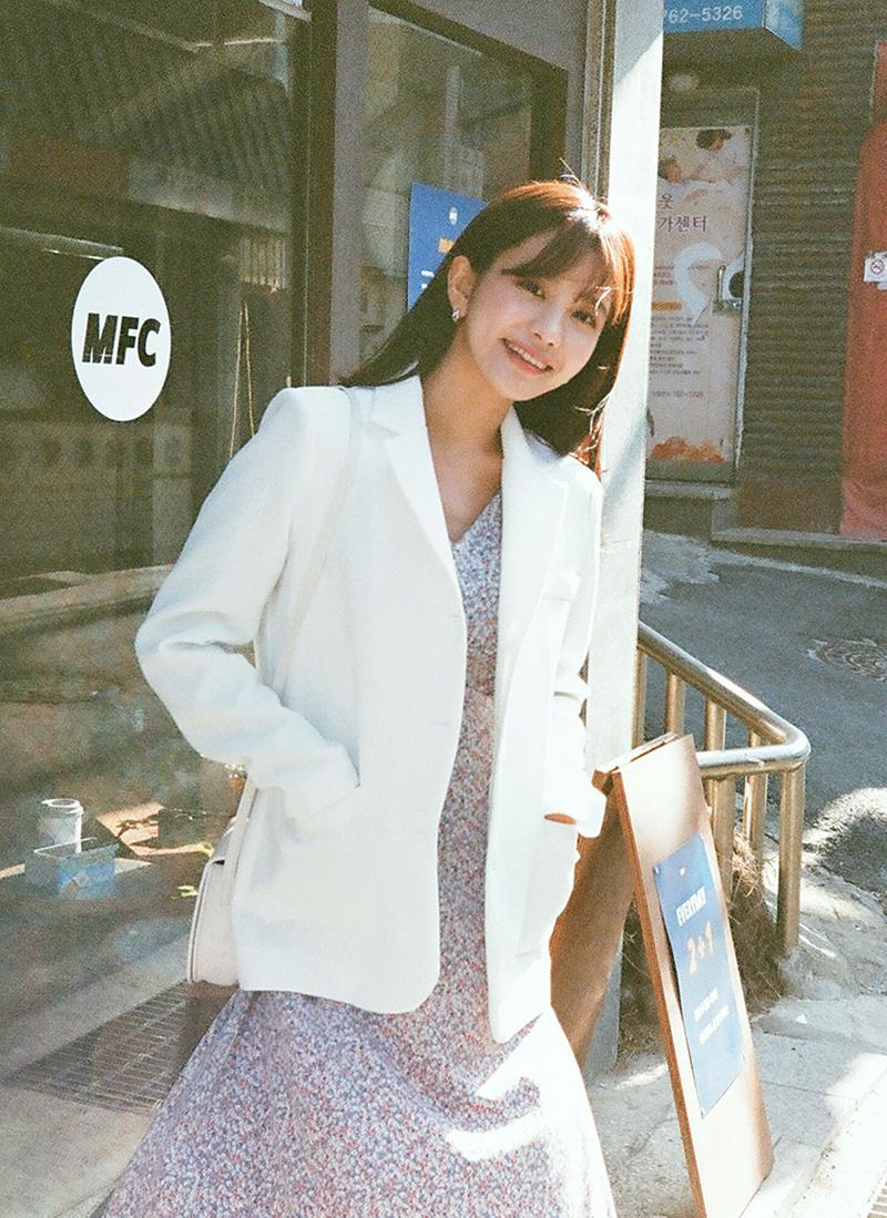 スリーボタンジャケット・全3色