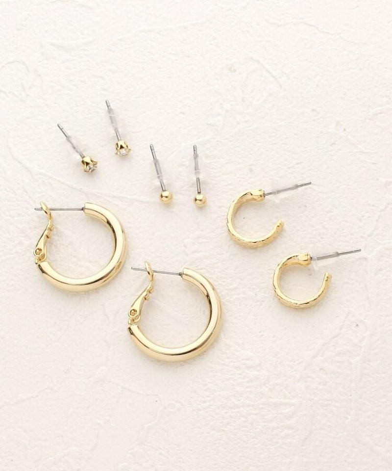 デザイン4Pセットピアス