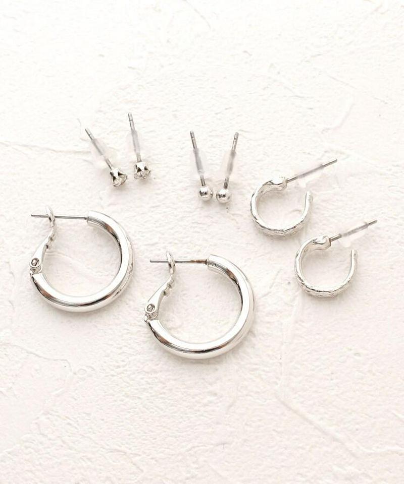 デザイン4Pセットピアス