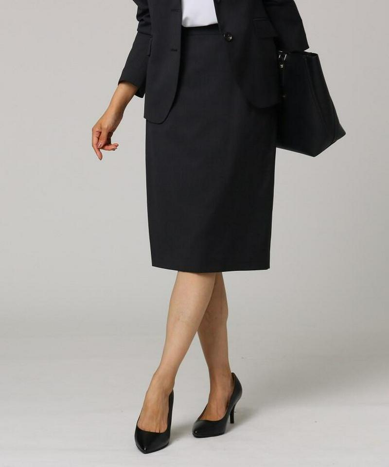 ◆[L]ミモレ丈タイトスカート