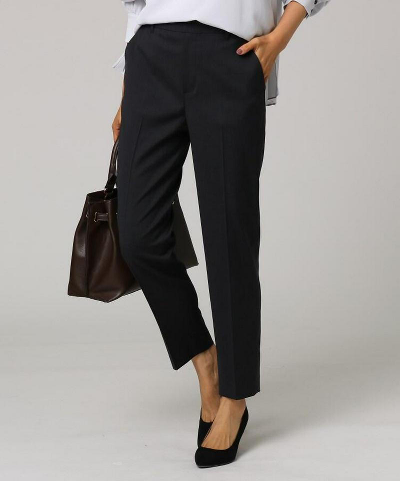 ◆[L]アンクル丈センタープレスパンツ