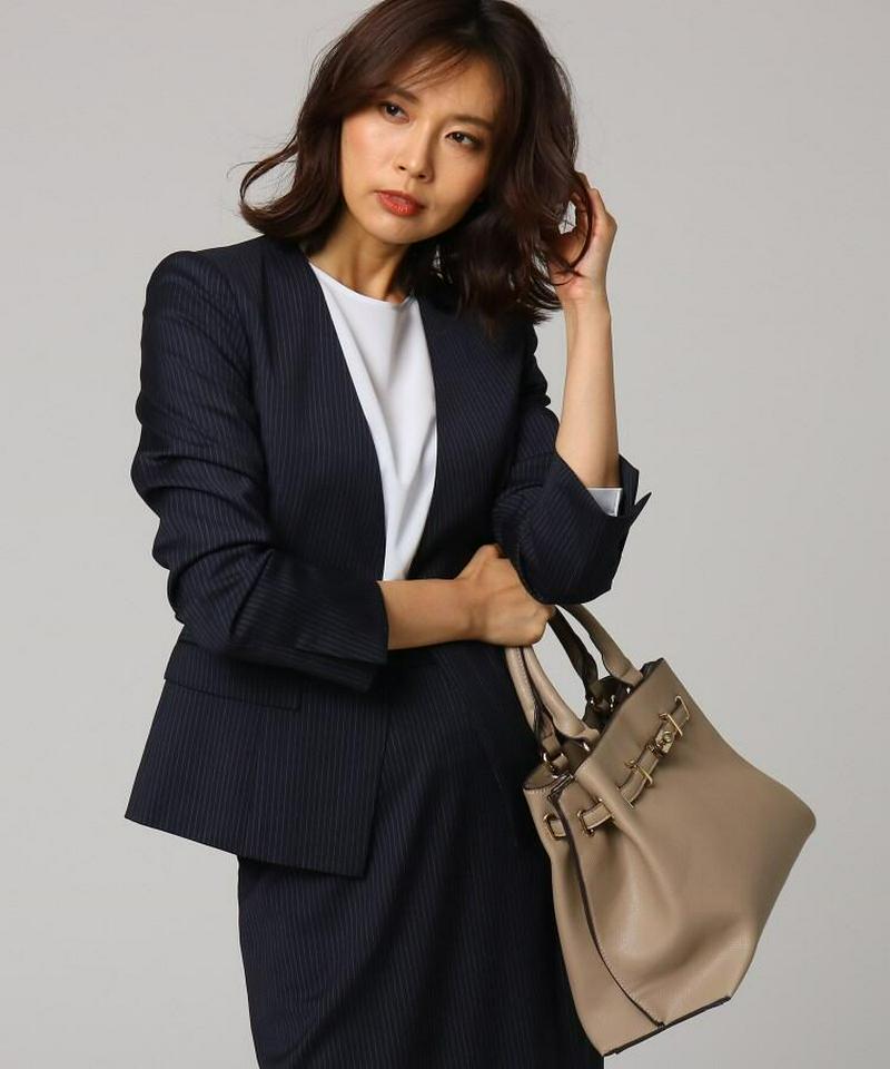 [L]Vノーカラージャケット