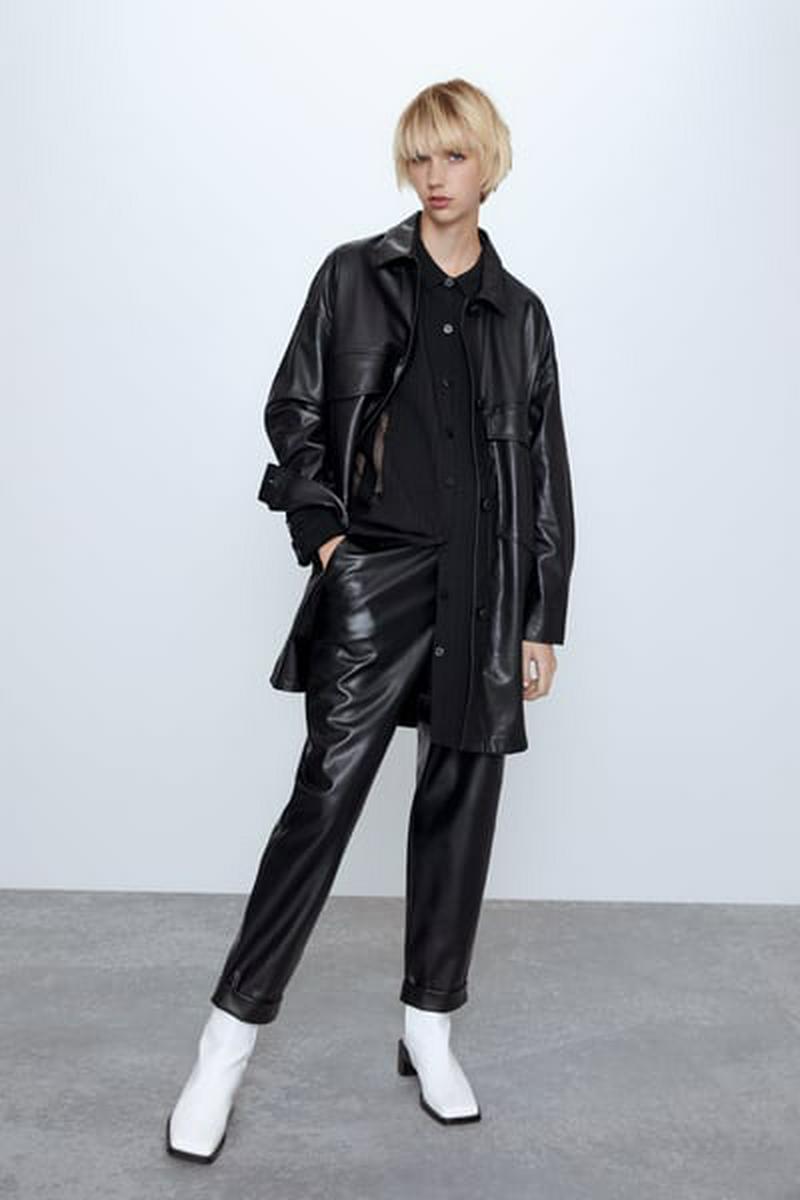 コンビ ロング丈 シャツ