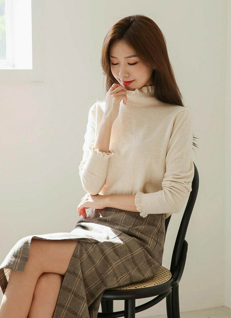 フリルヘムニット