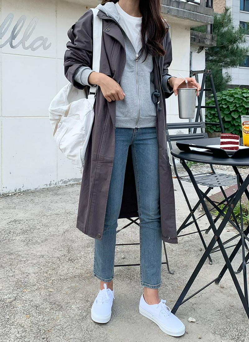 ドロストハイネックジャケット