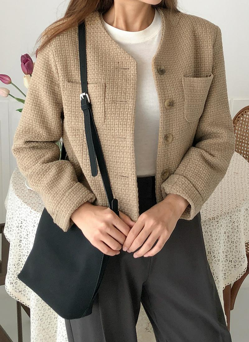 ツイードショートジャケット