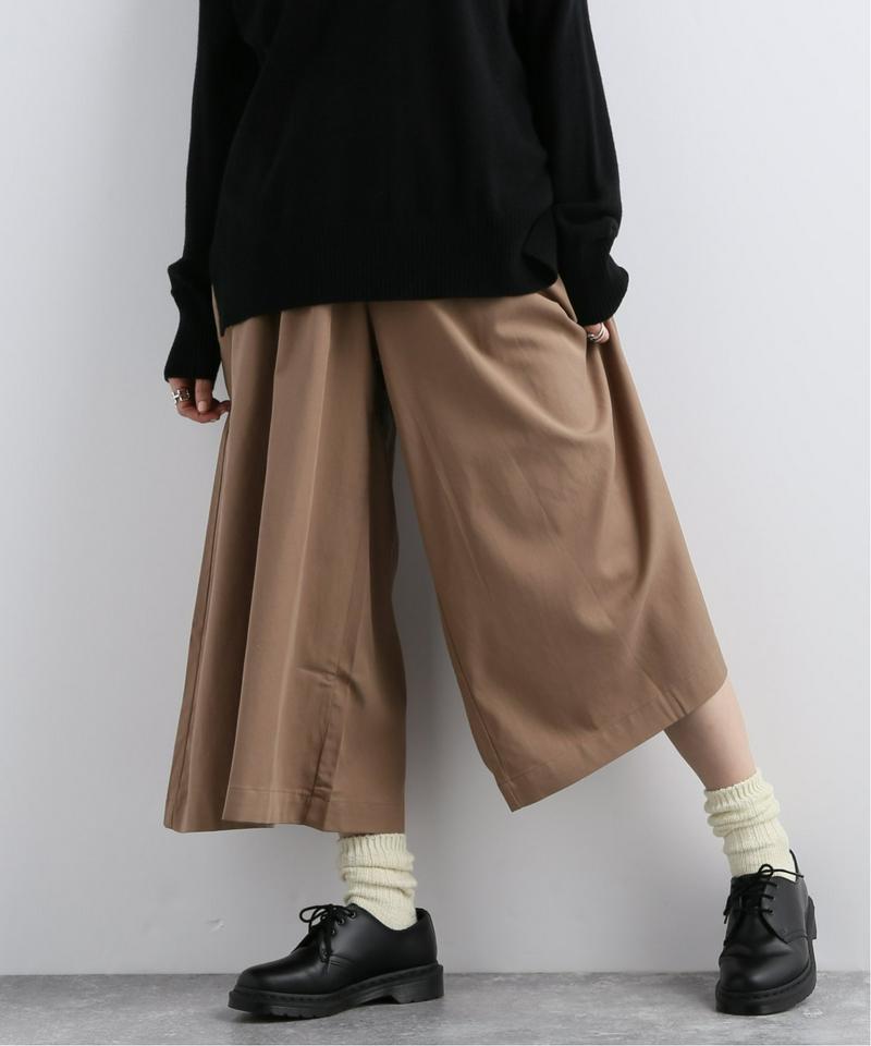 【BLACK CRANE/ブラック・クレーン】WIDE CULOTTES:キュロット