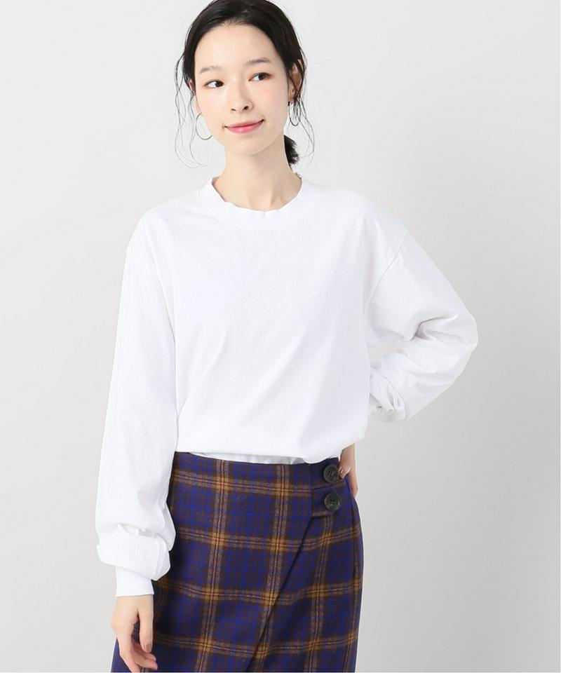【LA APPAREL / ロサンゼルスアパレル】6.5oz Long Sleeve Garment Dye：カットソー（JOURNAL STANDARD relume）