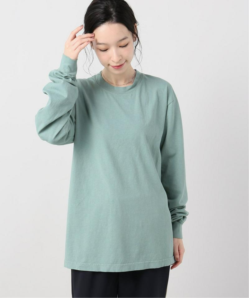 【LA APPAREL / ロサンゼルスアパレル】6.5oz Long Sleeve Garment Dye：カットソー（JOURNAL STANDARD relume）