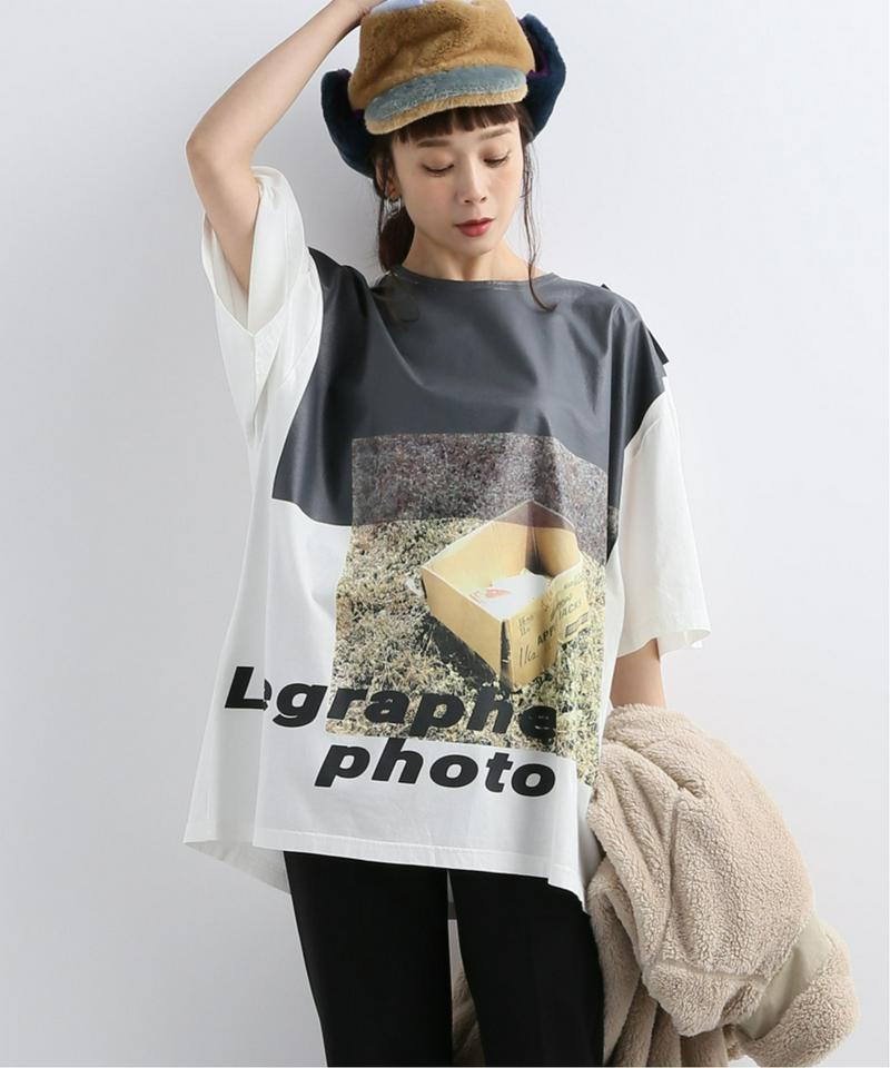 【UN PORTABLE／アン ポータブル】PHOTOGRAPHY Girl:Ｔシャツ
