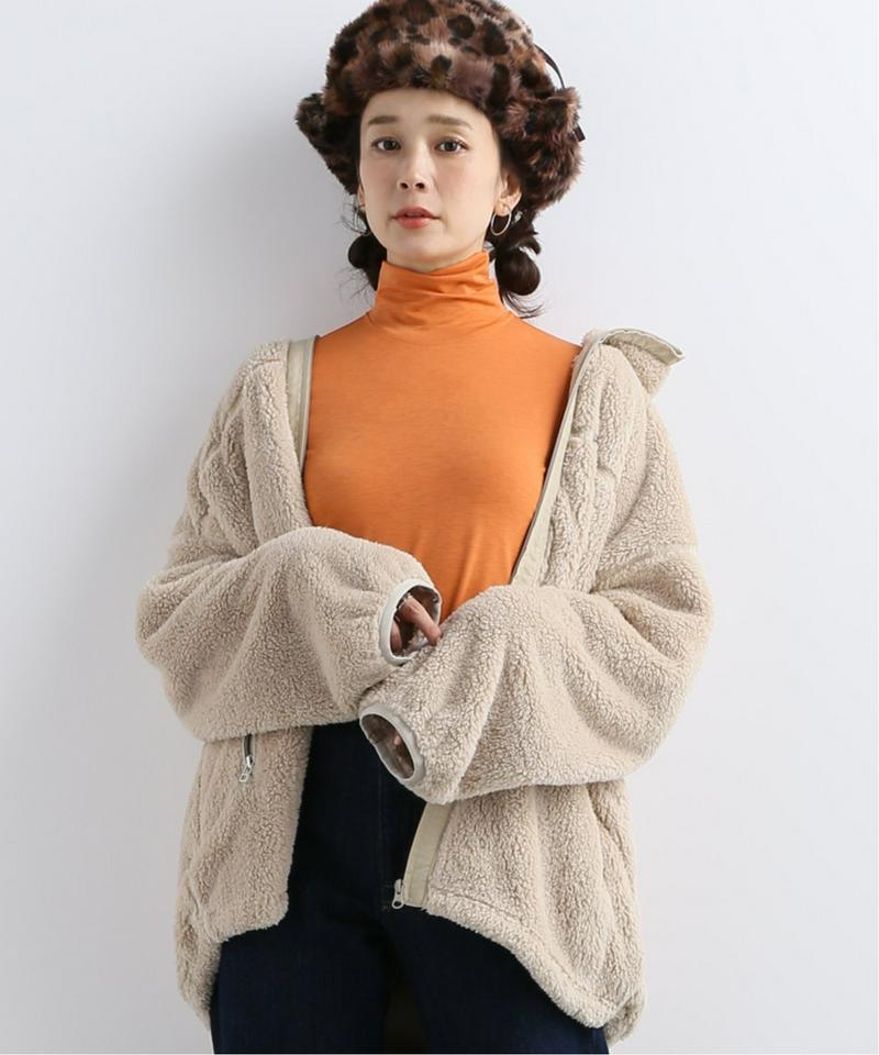 【STAND ALONE】 BACK SNAP TURTLE：カットソー