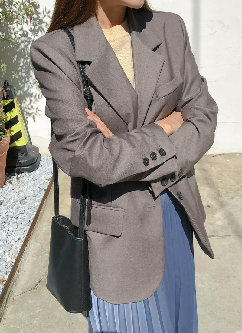 シングルテーラードジャケット