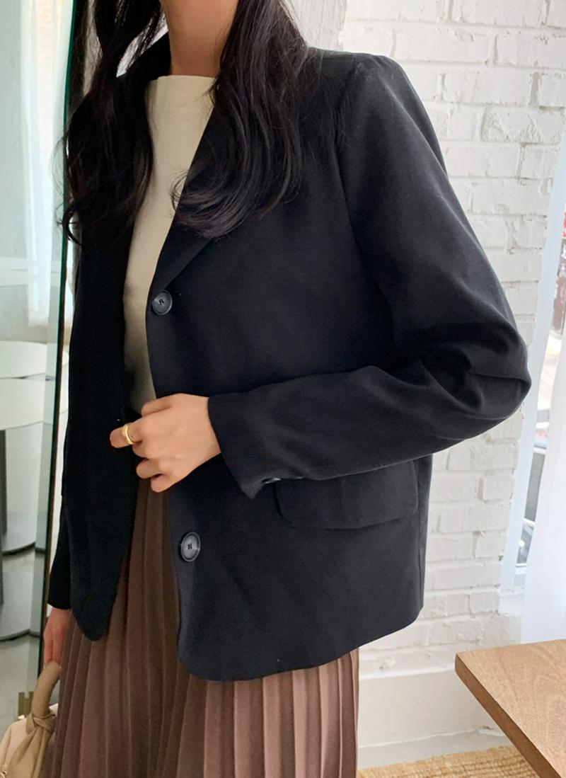 チェックライニングジャケット・全3色