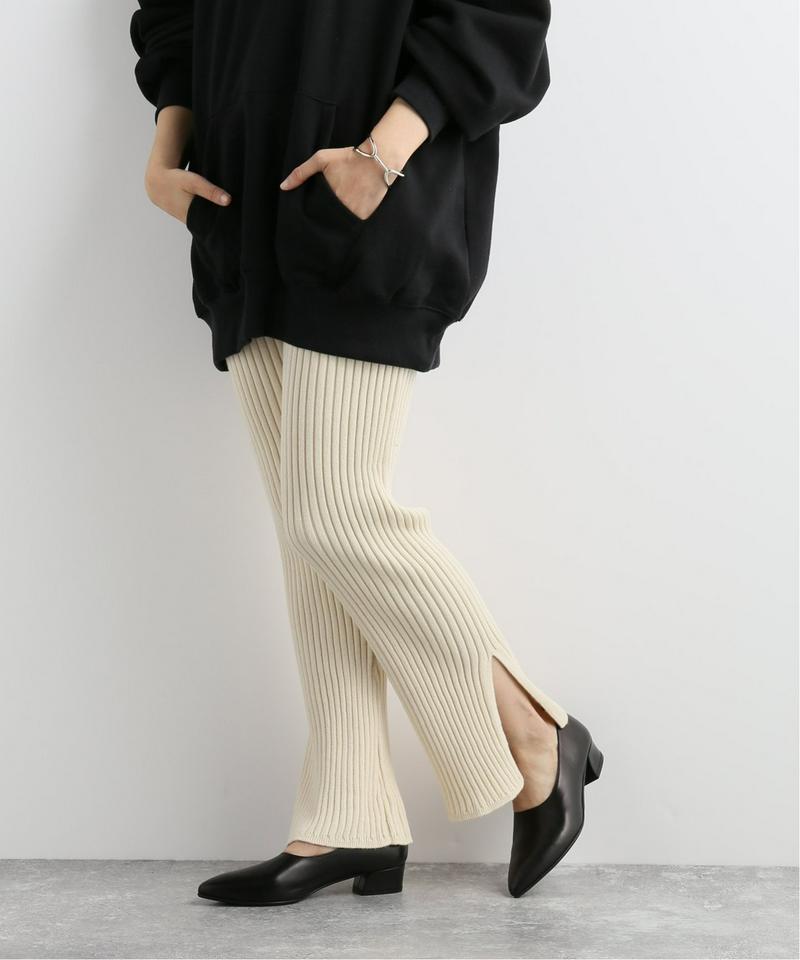 フロストコットンリブパンツ
