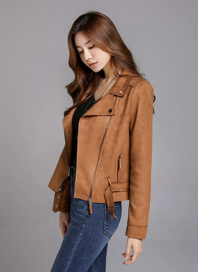 フェイクスエードジャケット