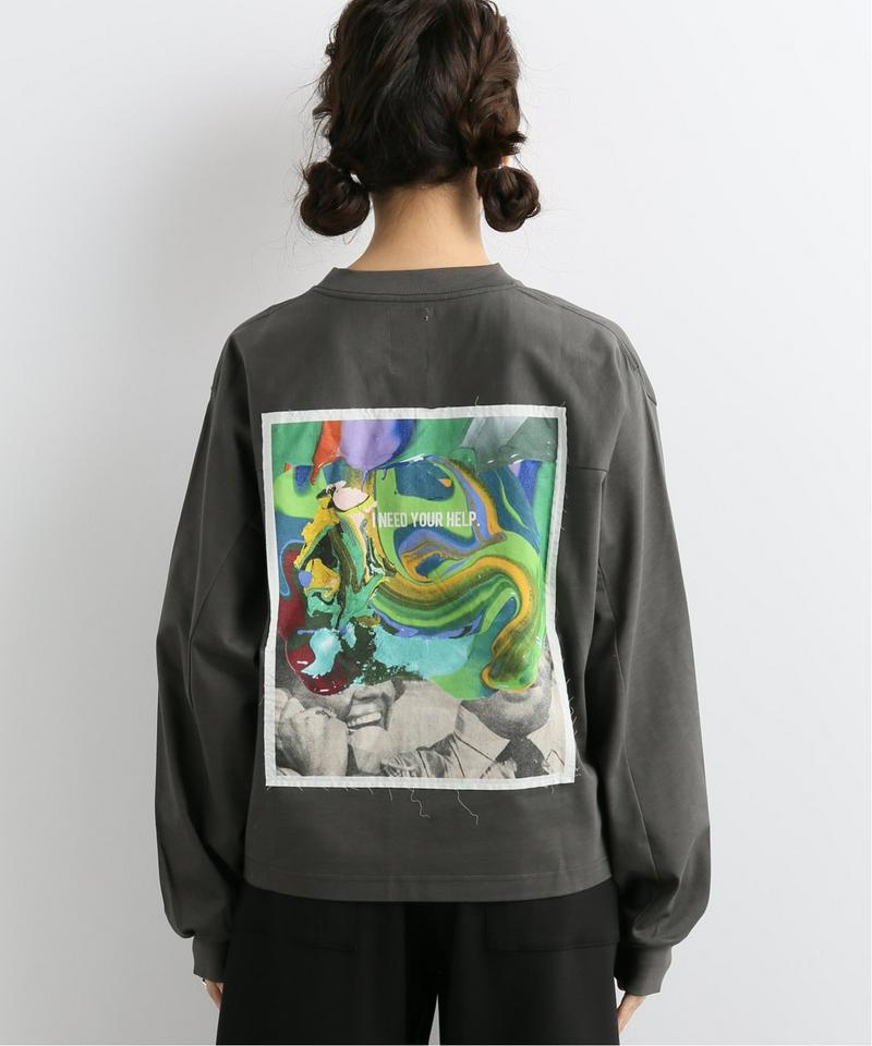 【Name./ネーム】 L/S POCKET TEE：カットソー