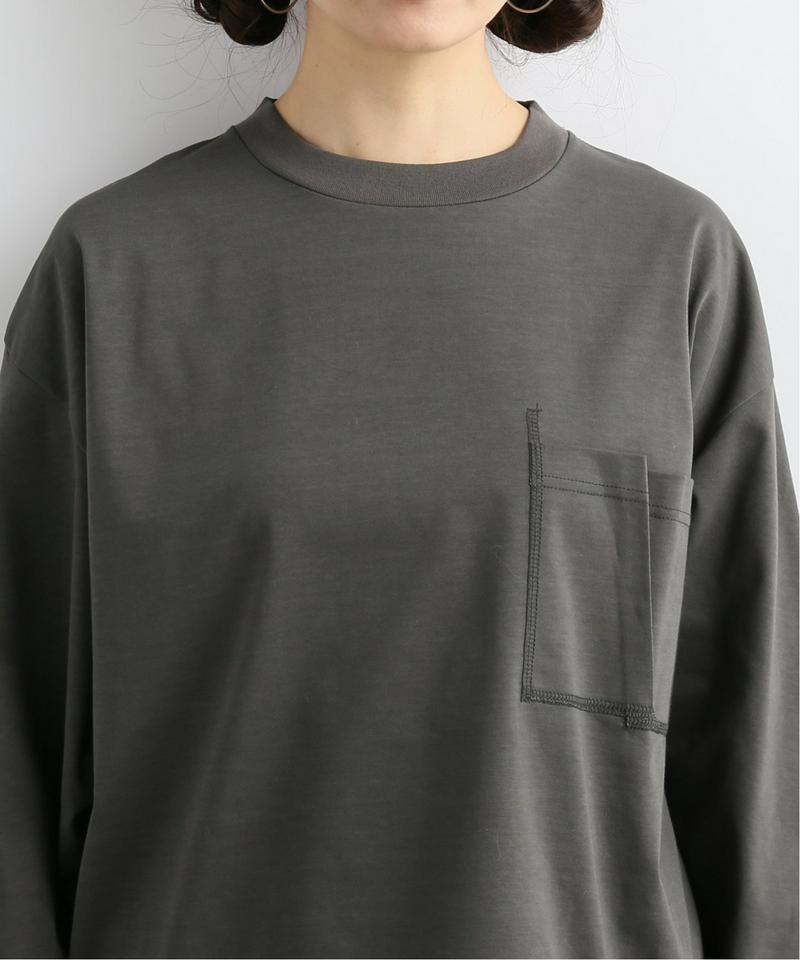 【Name./ネーム】 L/S POCKET TEE：カットソー