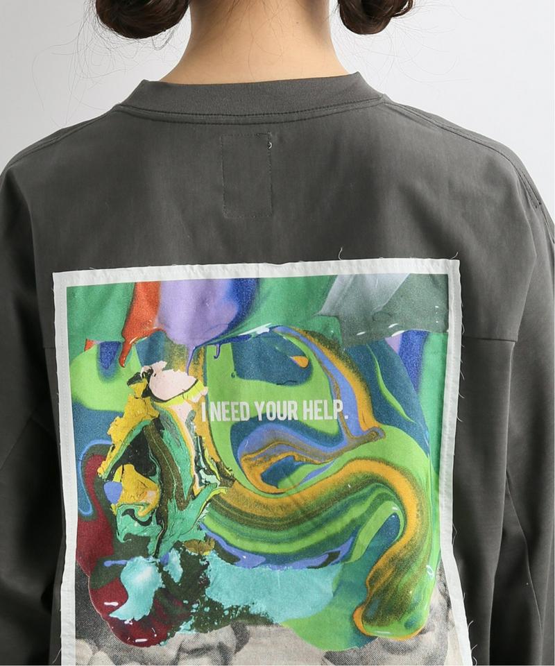 【Name./ネーム】 L/S POCKET TEE：カットソー