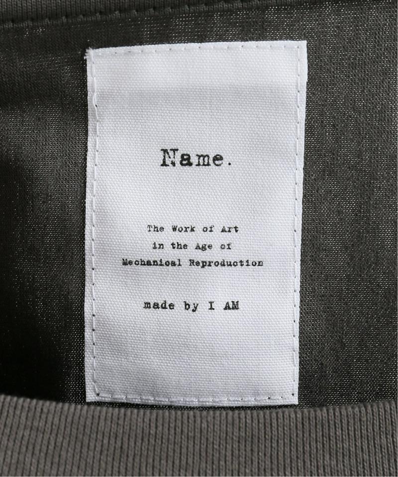 【Name./ネーム】 L/S POCKET TEE：カットソー