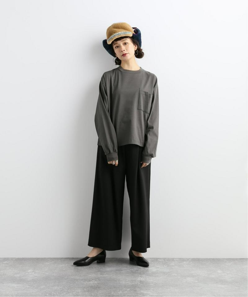 【Name./ネーム】 L/S POCKET TEE：カットソー