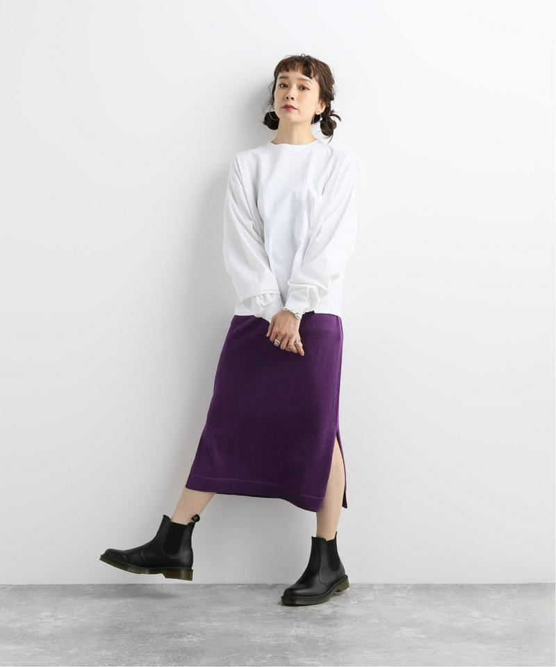 【Name./ネーム】 L/S POCKET TEE：カットソー