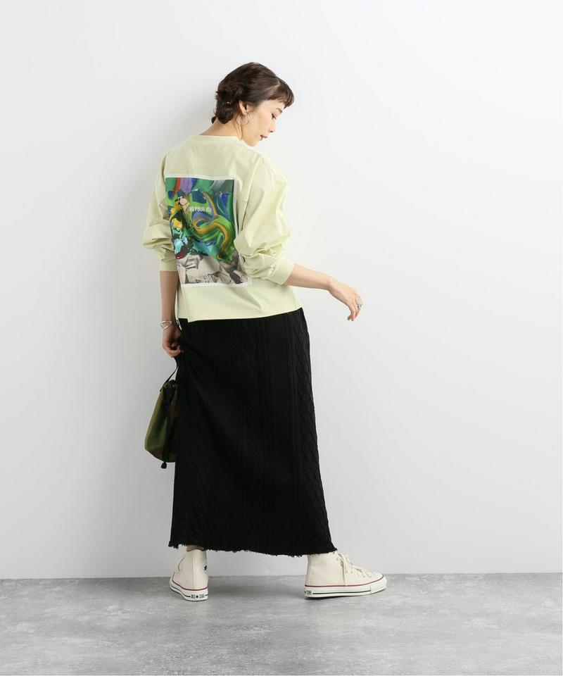 【Name./ネーム】 L/S POCKET TEE：カットソー