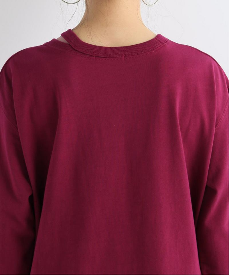 CHAMPテンジクWネックロンTEE
