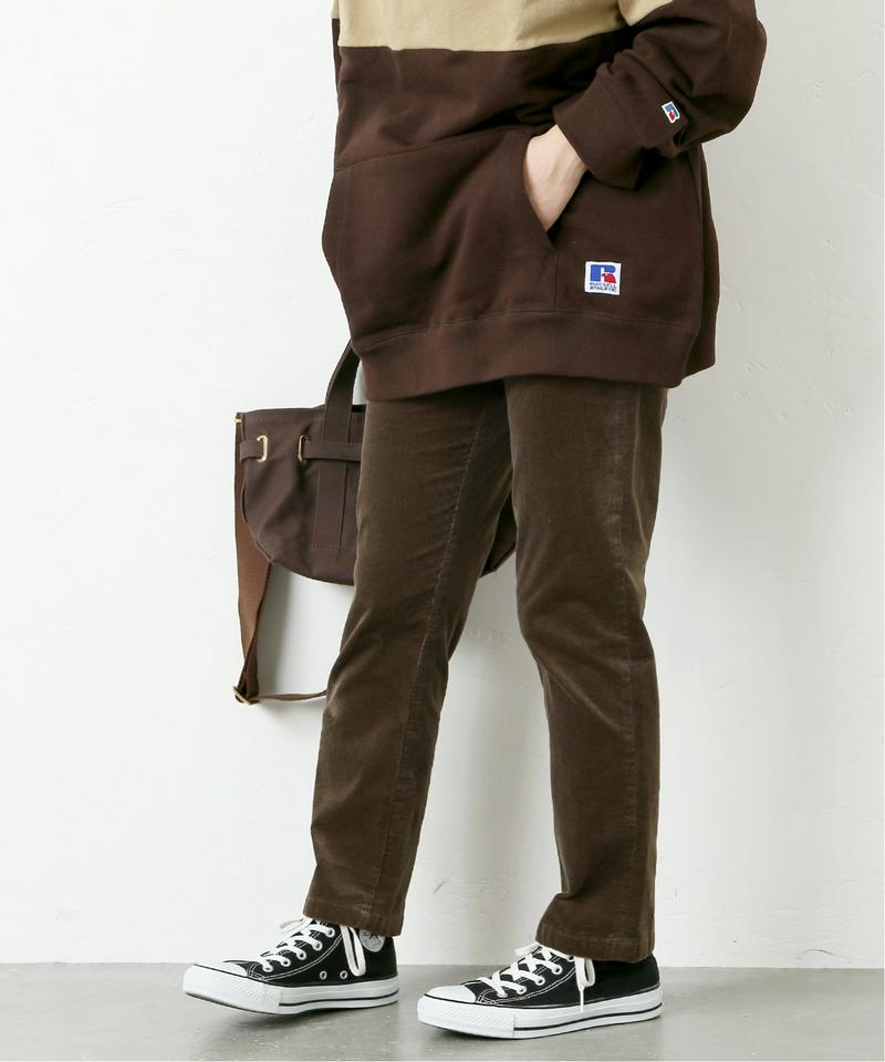 ストレッチコールストレートパンツ