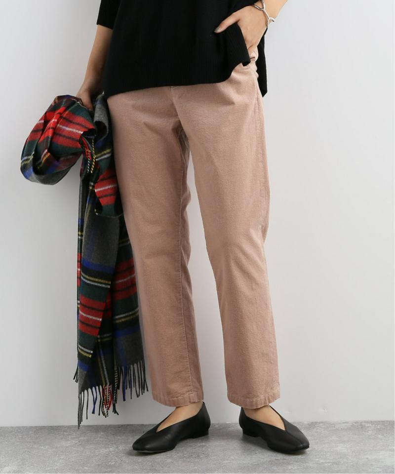 ストレッチコールストレートパンツ