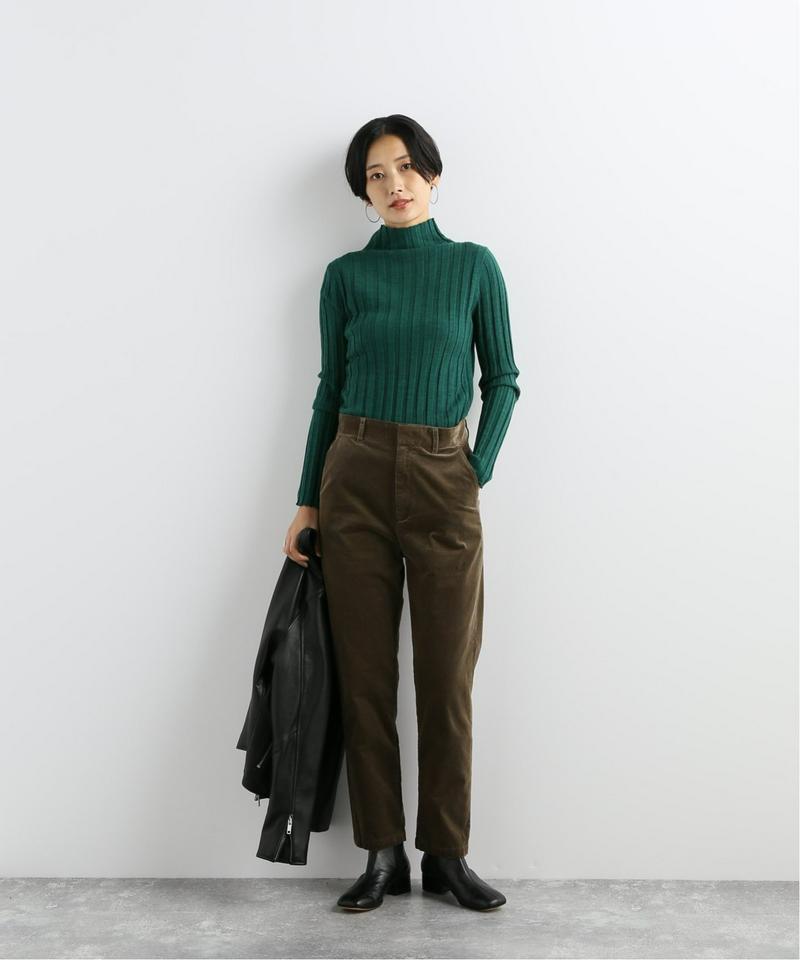 ストレッチコールストレートパンツ