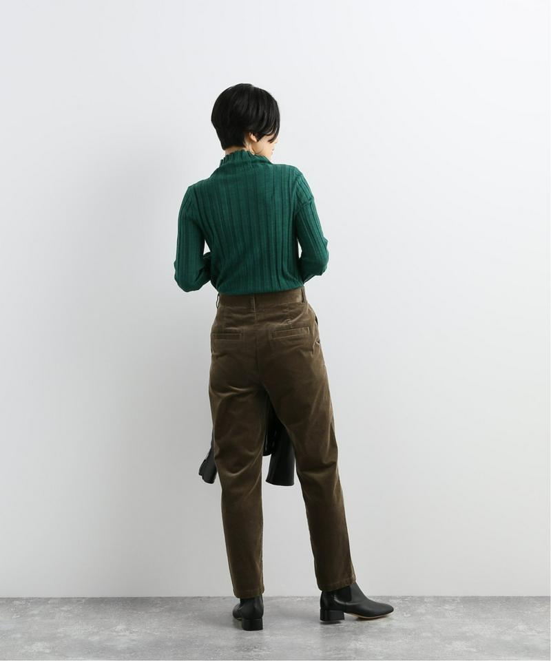 ストレッチコールストレートパンツ