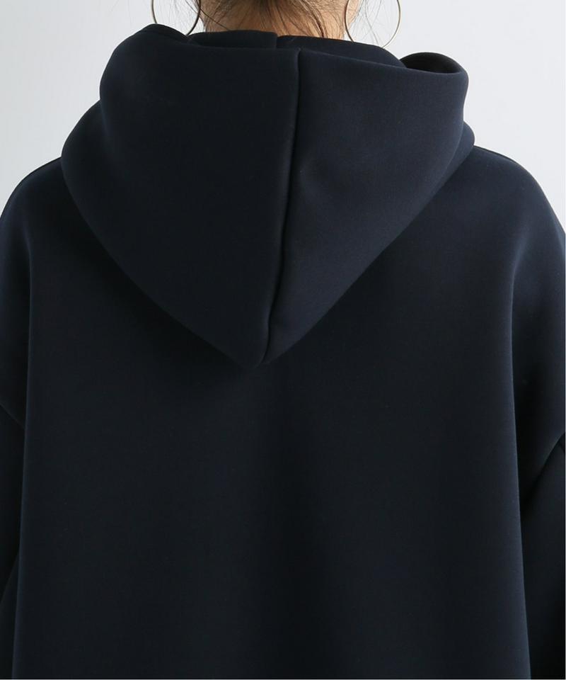 【NEU】ダンボールニットフードジッププルオーバー
