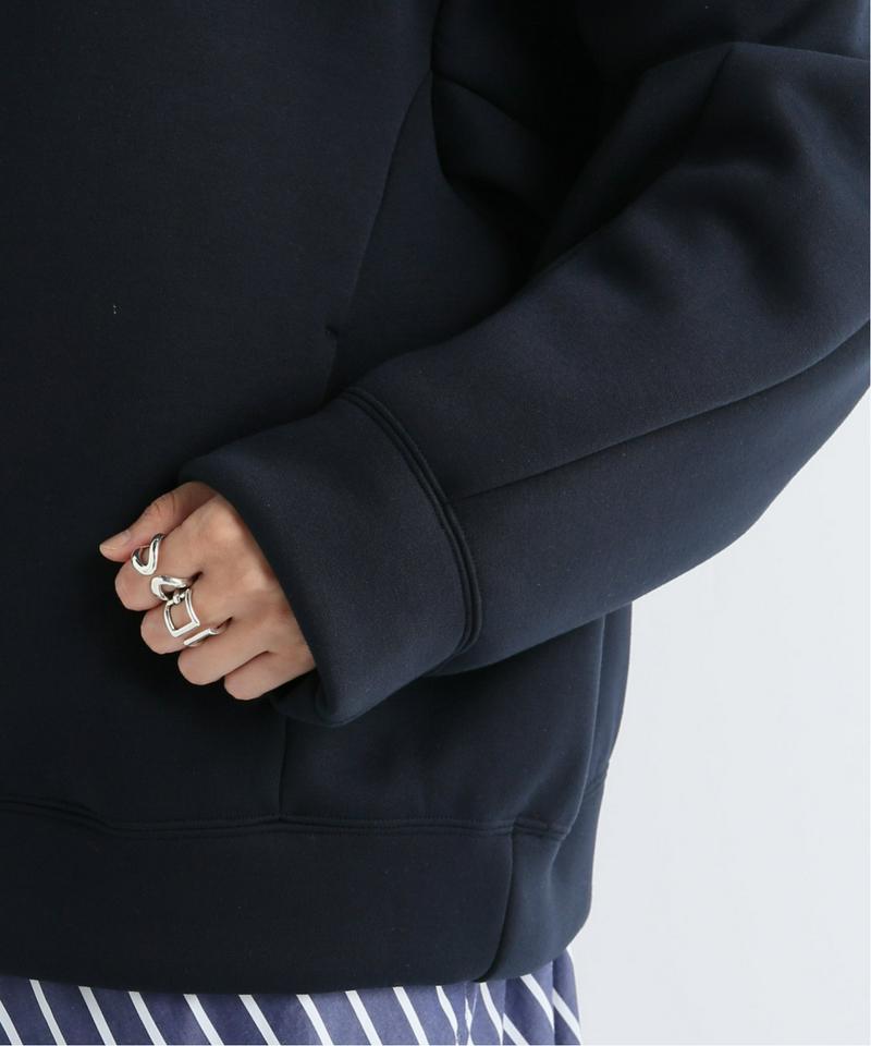 【NEU】ダンボールニットフードジッププルオーバー